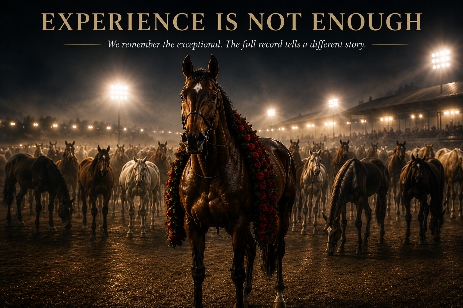 Experienced horseman comparing personal judgment with artificial intelligence and broader Thoroughbred data