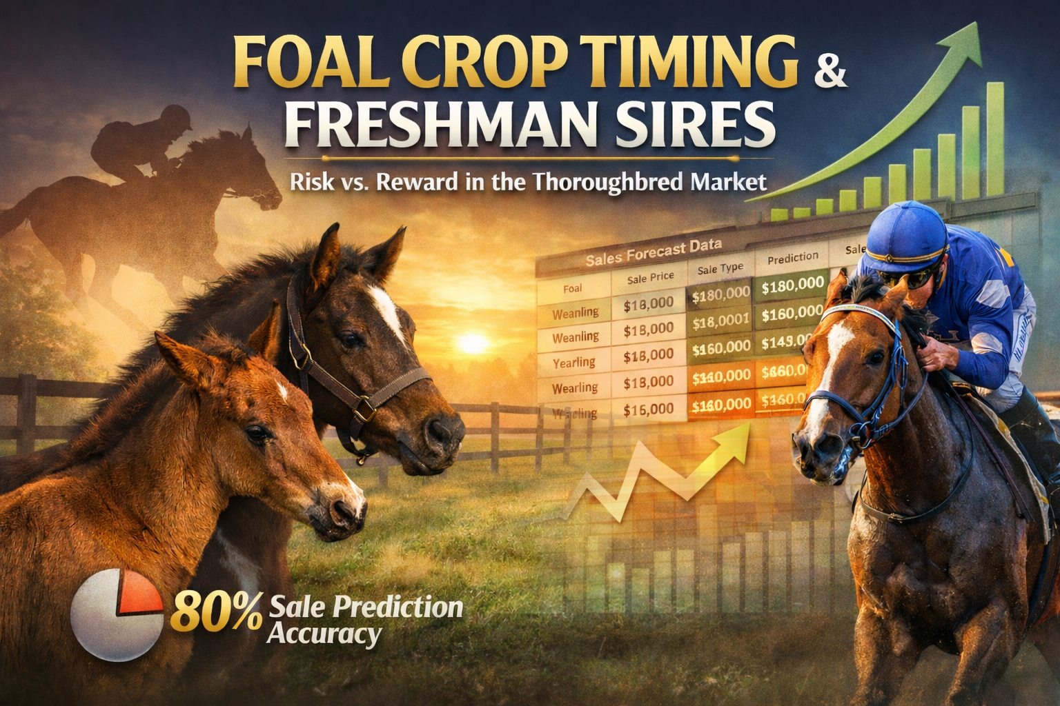 Foal crop timing and freshman sire sales analysis