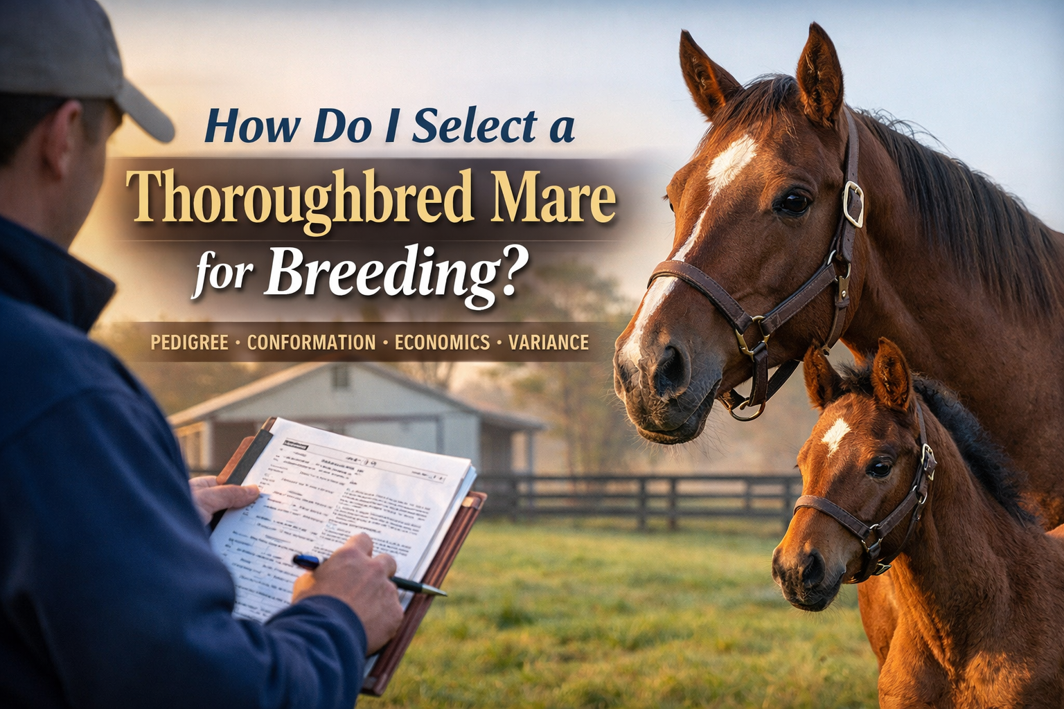 Selecting a Thoroughbred mare for breeding with focus on pedigree and economics